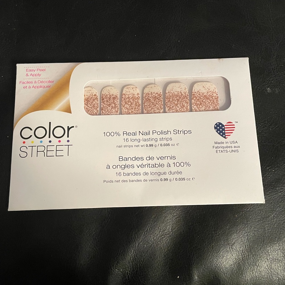 Color street new rose gold color